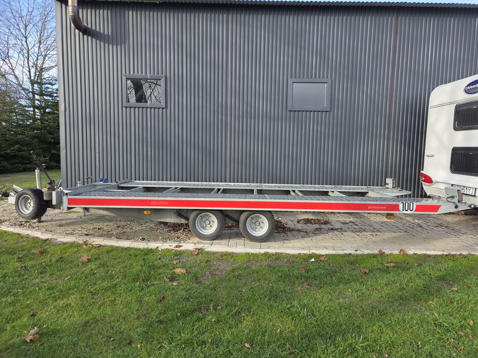 Przyczepa laweta Temared Carkeeper 4820  3000KG hydrauliczne uchylana