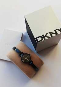 DKNY czarny zegarek bransoletka bransoleta nowy