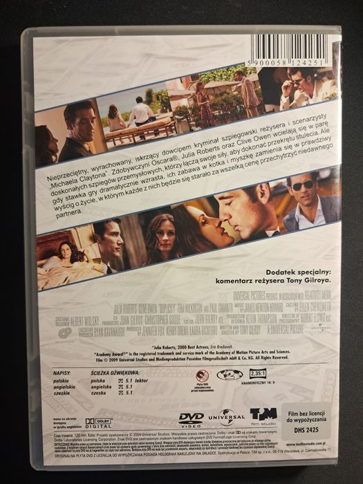 Gra dla dwojga | Roberts | Owen | DVD