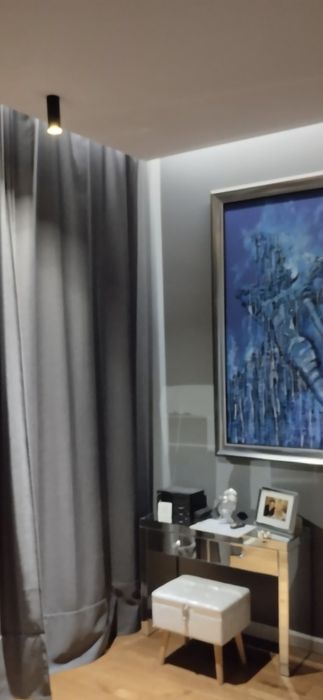 EKSKLUZYWNA DESIGNERSKA srebrna Toaletka konsola GLAMOUR okazja!