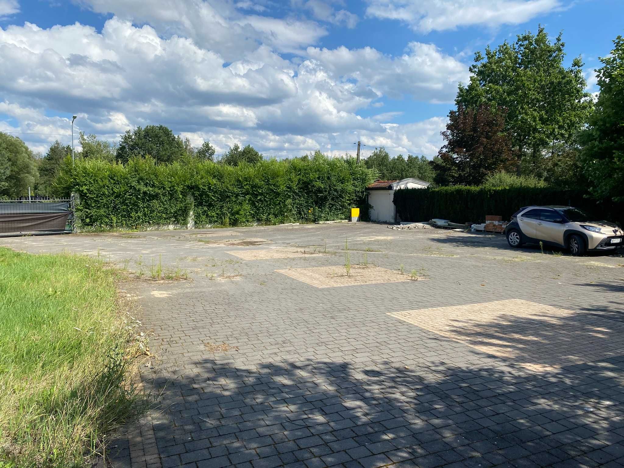 Wynajmę ogrodzony plac!