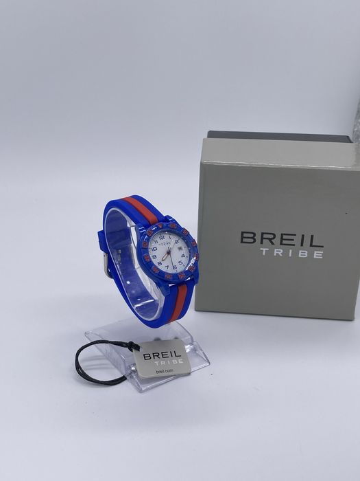 Zegarek dziecięcy junior dla chłopca BREIL EW0399 Silikon Niebieski