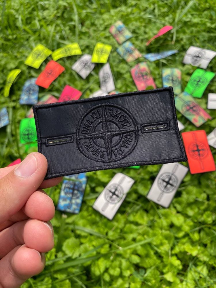 Термопатч Stone Island, термохромний стоник