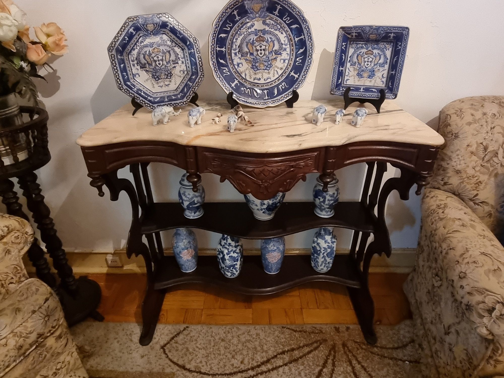 Loiças antigas para decoração