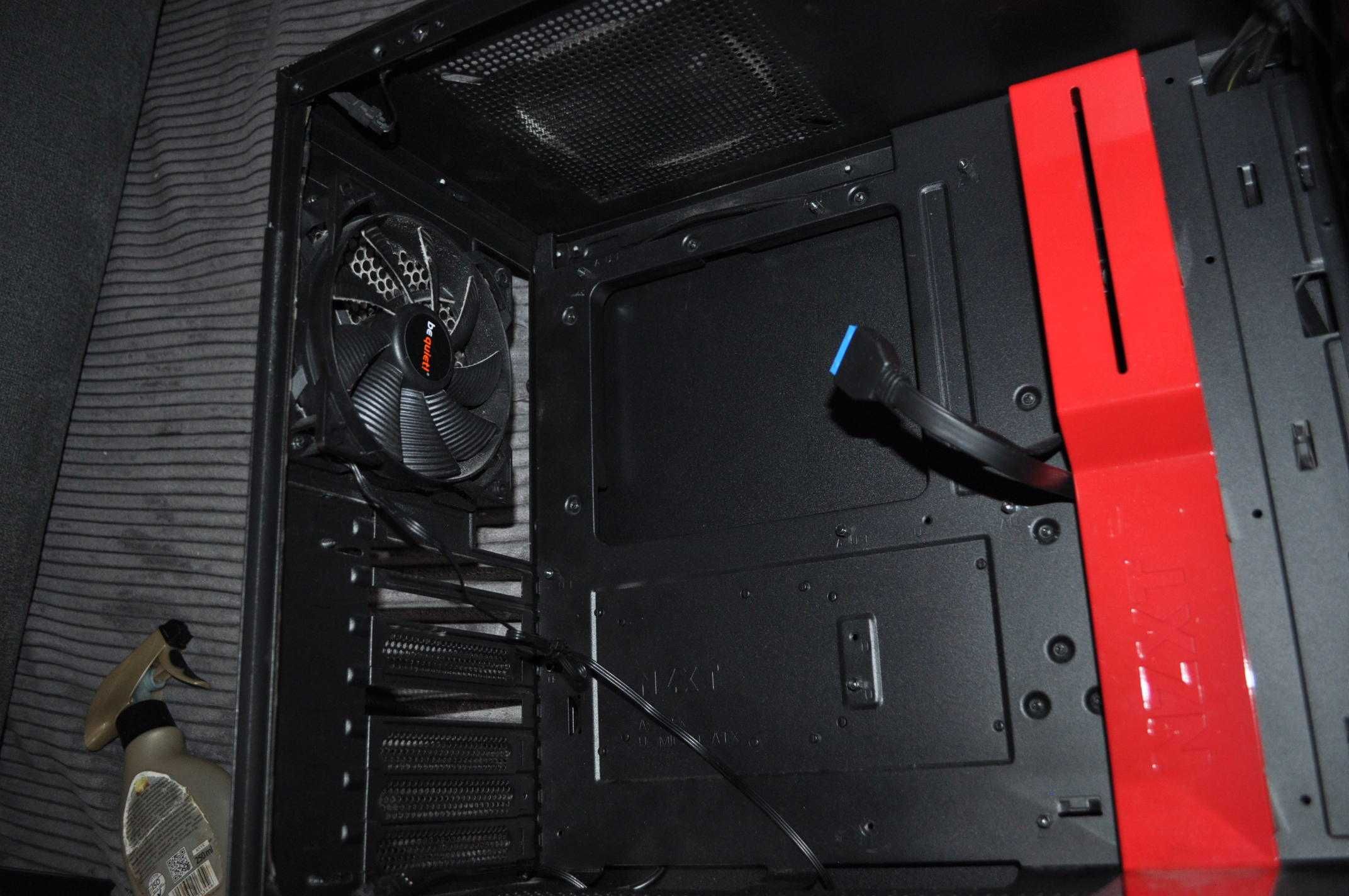 Obudowa PC NZXT H510 Red TG Midi Tower Czarna