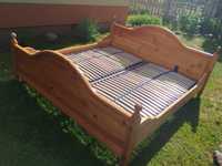 Łóżko sosnowe 200x200 łóżko drewniane 200x200