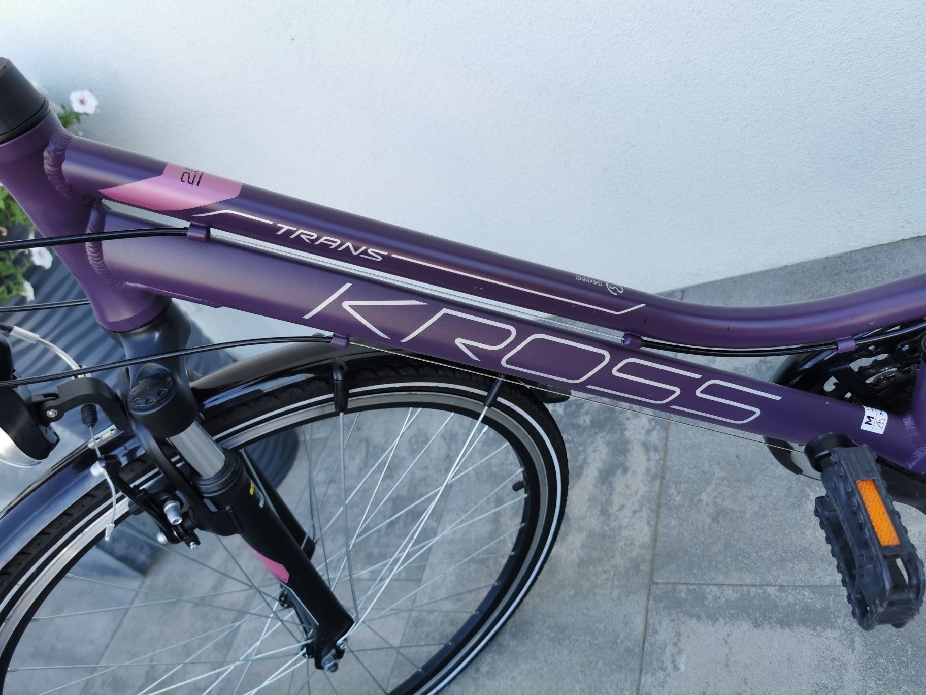 Rower damski trekkingowy KROSS TRANS rozmiar ramy M 28"  Super STAN..
