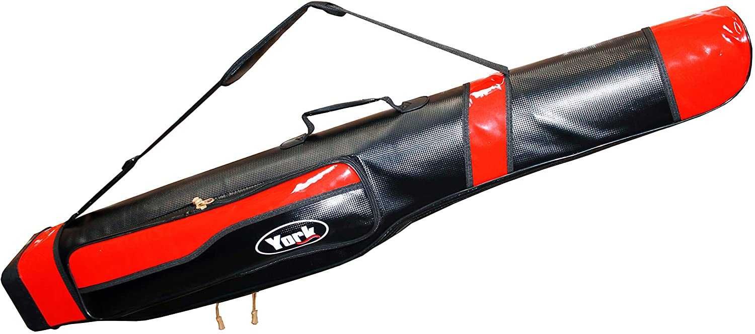 Pokrowiec sztywny YORK Black&Red 3 komory 160cm
