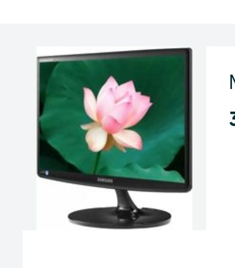 Монітор 18.5" Samsung S19A100N Black