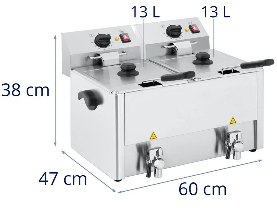 FRITADEIRA NOVA industrial 13L