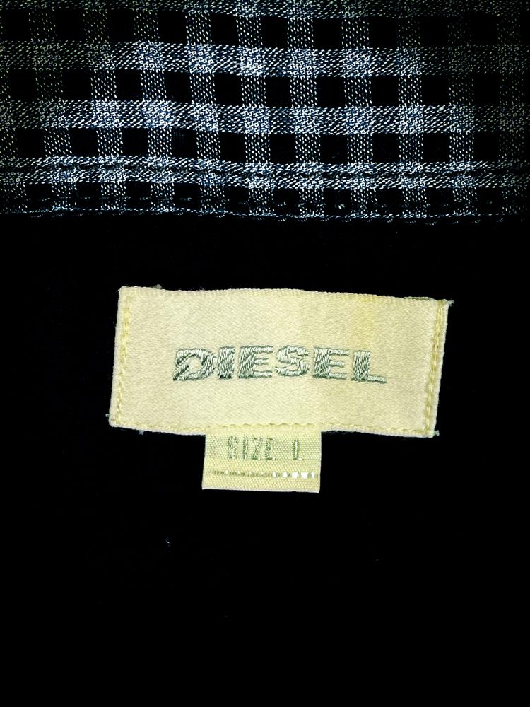 Nowa Granatowa Elegancka Męska Koszula «Diesel» Roz: XS