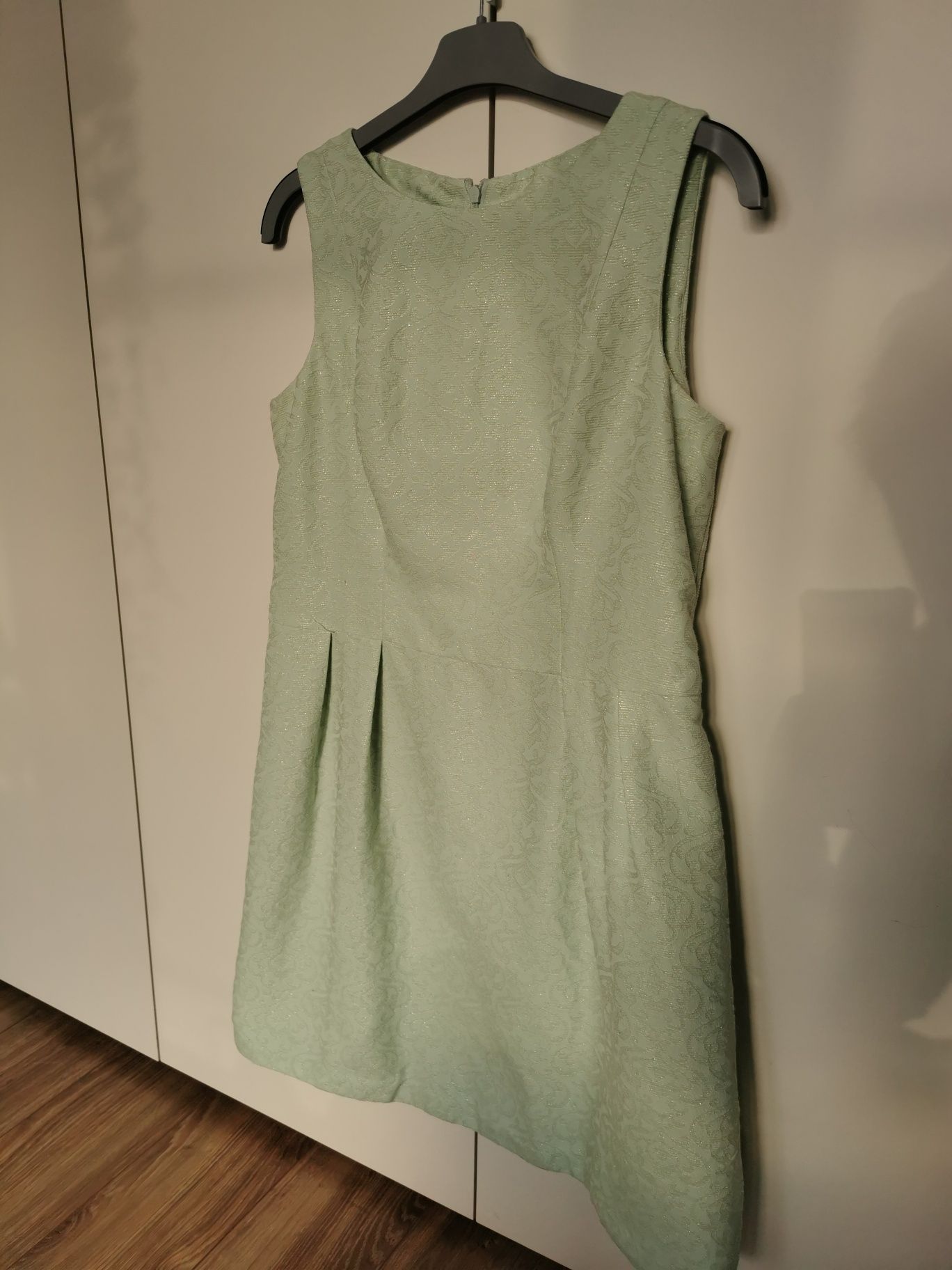 Sukienka seledynowa Mohito r42