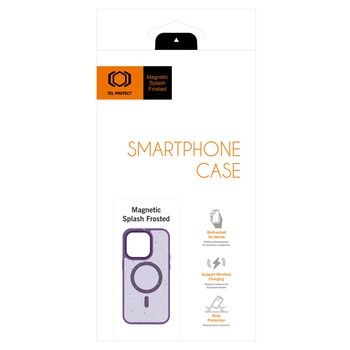 Tel Protect Magnetic Splash Frosted Case do Iphone 15 Pro Max Fioletow