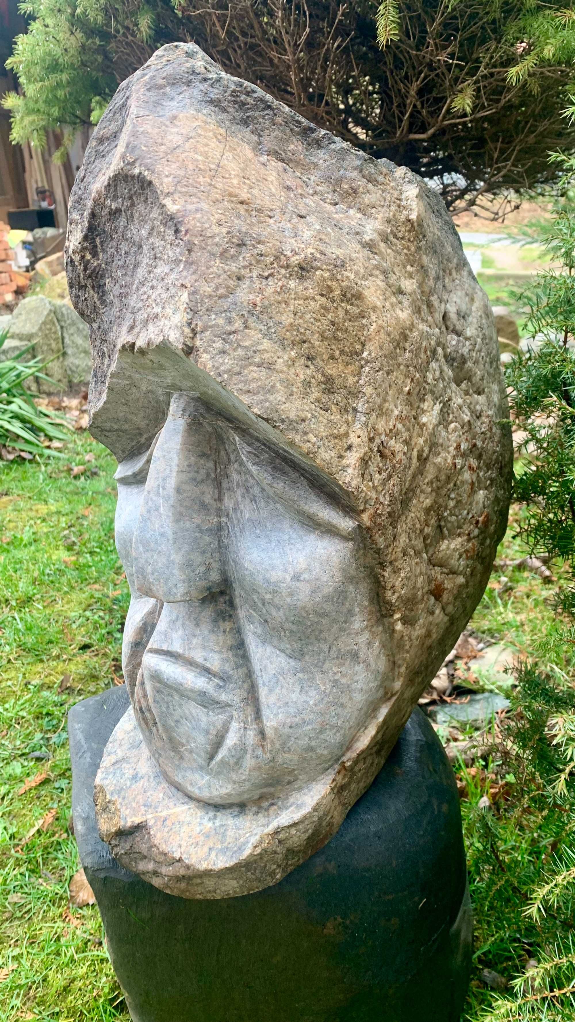 Rzeźba w kamieniu waga ok 80 kg