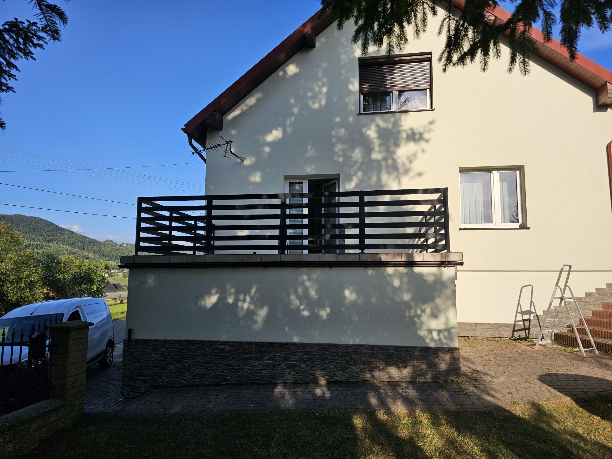 PROMOCJA!!Balustrady panelowe balkon francuski