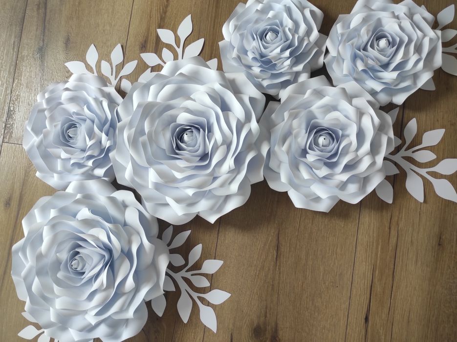 Róże Chanel 3D z papieru