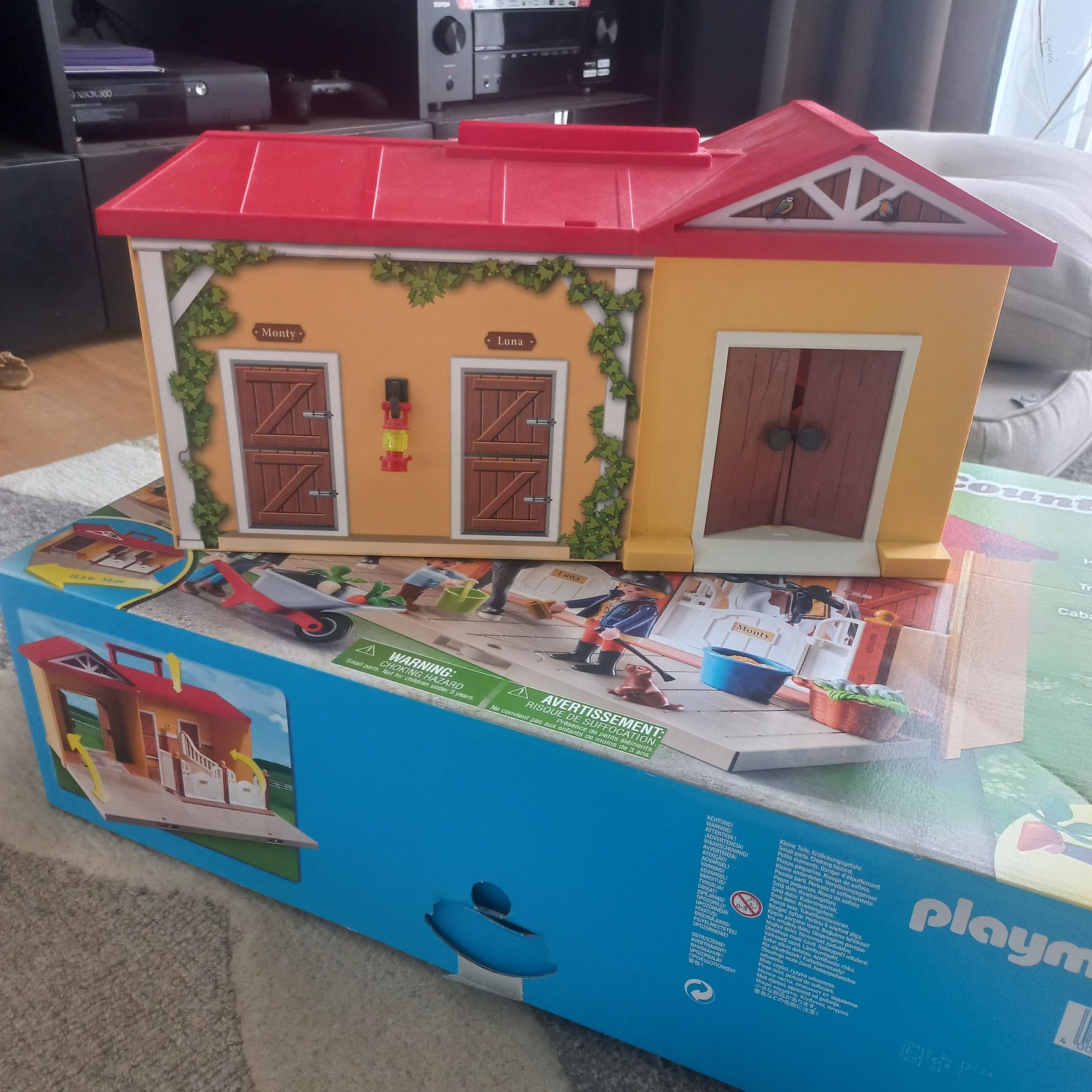 Playmobil stajnia konie 5671