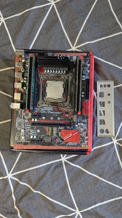 Комплектe5 2650 12\24потоки, 32gb ddr4 2400mhz, X99-rs9