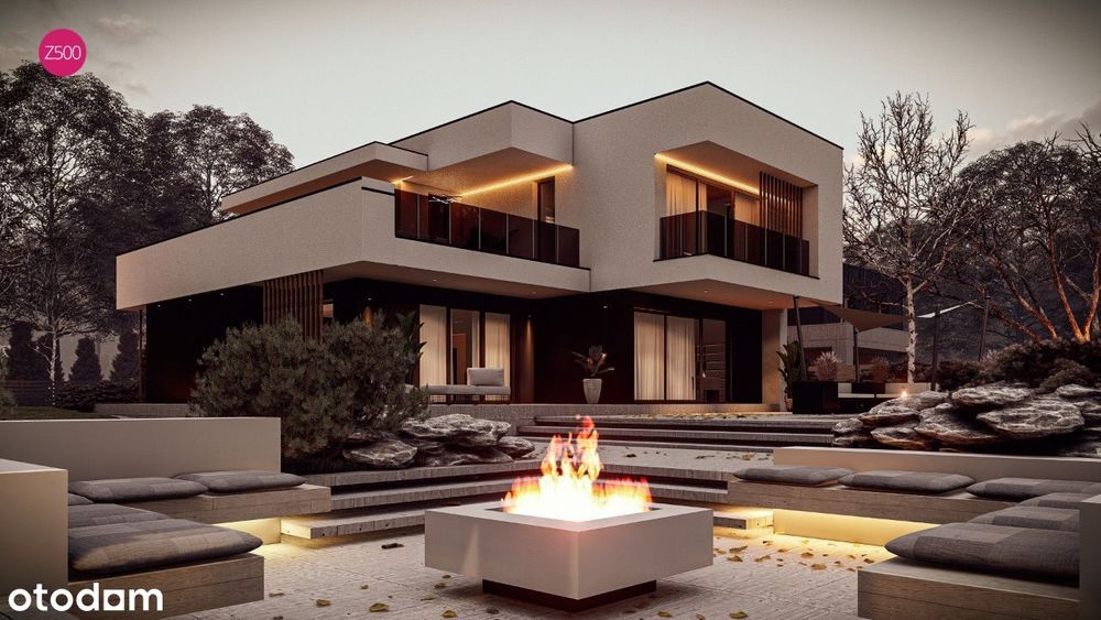 Nowoczesny piętrowy dom BLISKO MORZA