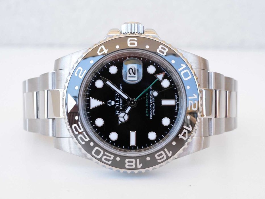 Rolex GMT-Master II Oyster Steel Black Dial 40mm