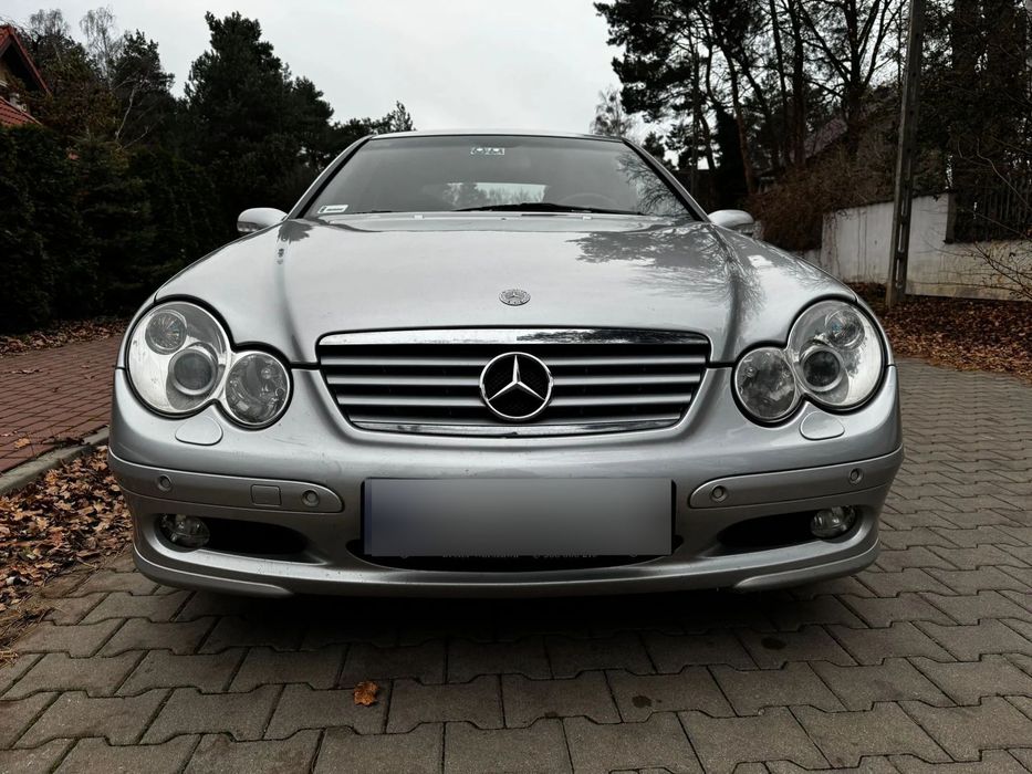 Mercedes-Benz Klasa C C230 Kompressor Sport coupe Salon Polska 1Wlascicel UNIKAT