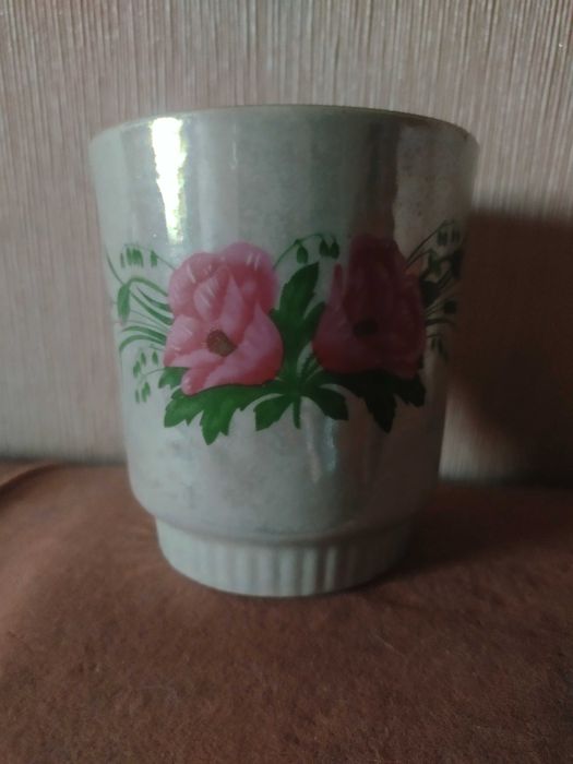Фарфоровые чашки большие времён СССР.Пивная кружка керамика