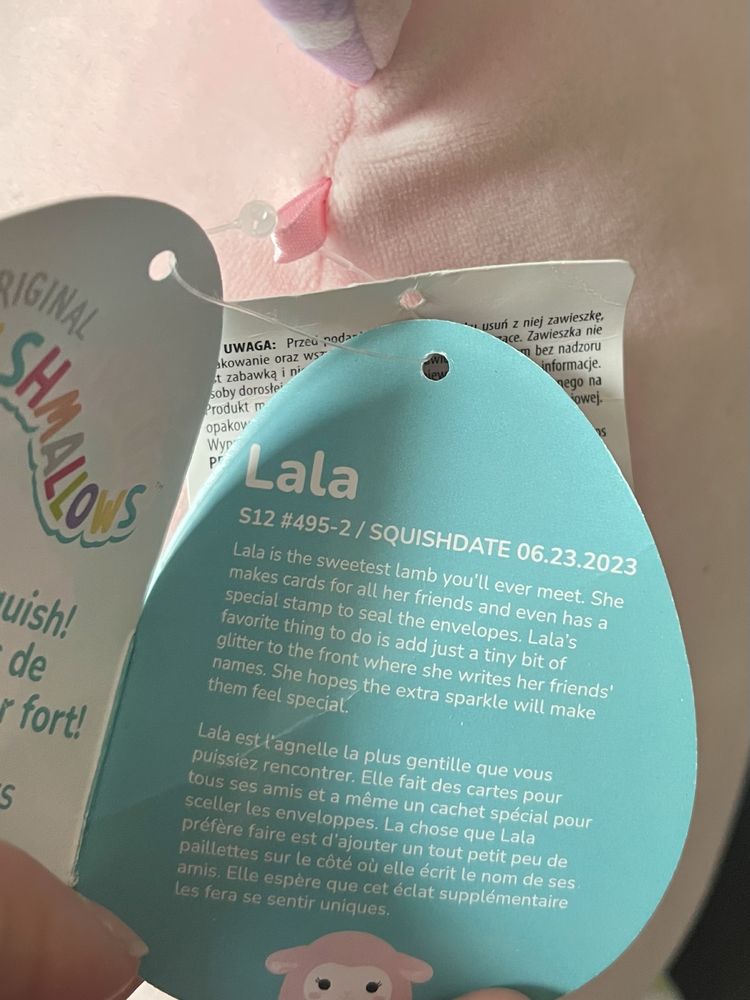 pluszak squishmallows lala 30cm