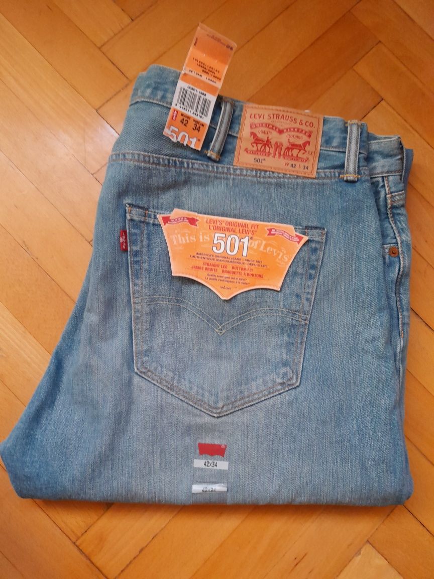 Spodnie levis 501