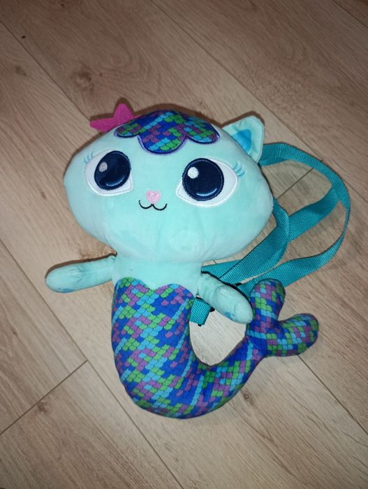 Plecak pluszowy Syrenkotka Koci domek Gabi