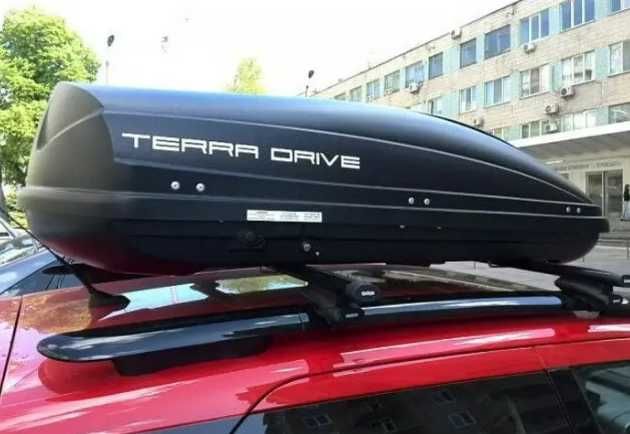 Багажник Terra Drive 440 чорний 175х85х44 см двухсторонній