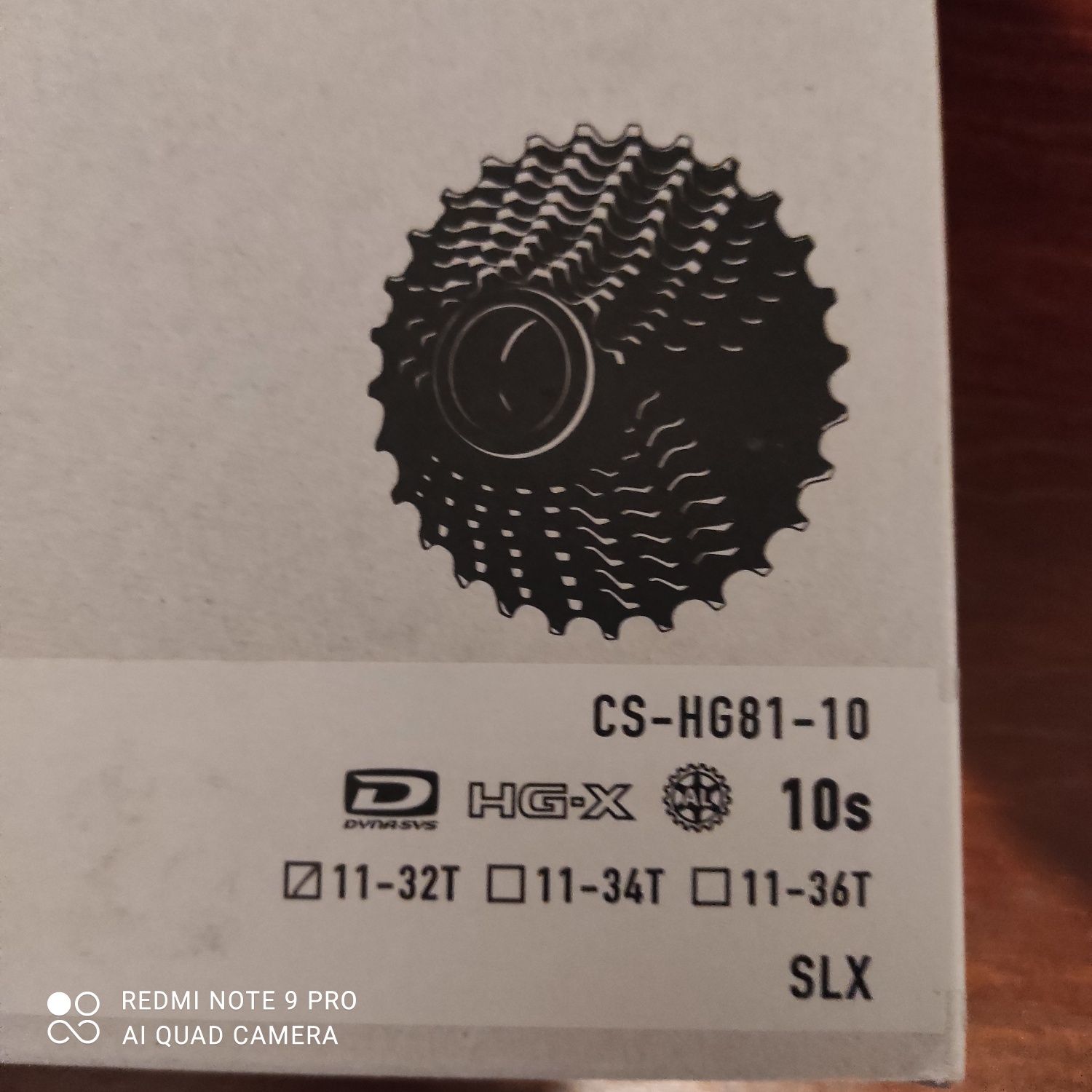 Kaseta Shimano SLX CS-HG81 Dyna-Sys 10speed 11-32T
