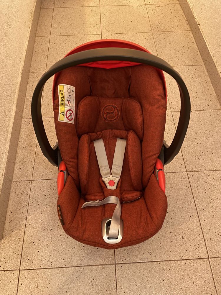 Ovinho Cybex Cloud Z - i size - cor de laranja