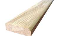 140cm Dębowy parapet,lite drewno