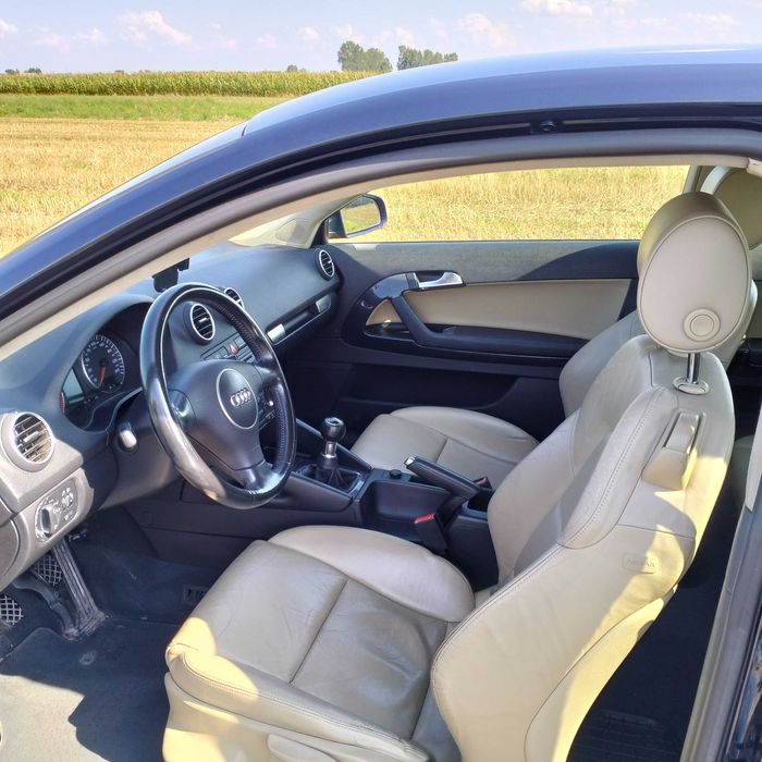 Audi A3 8P, Diesel, 1.9 TDI BKC, 77kW, 2003 r.  bardzo dobry stan