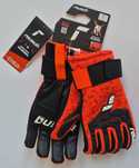 Rękawice Reusch World Cup Warrior Neo black/fluo red EU 8,5 M/L