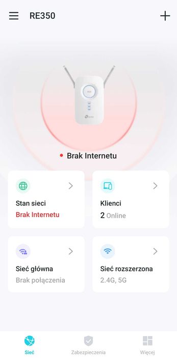 Repeater TP-Link RE350 AC1200