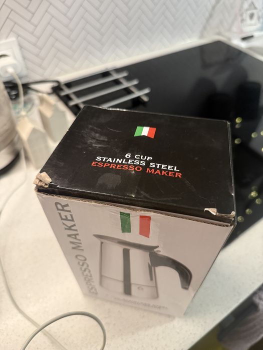 Kawiarka stalowa do espresso NOWA