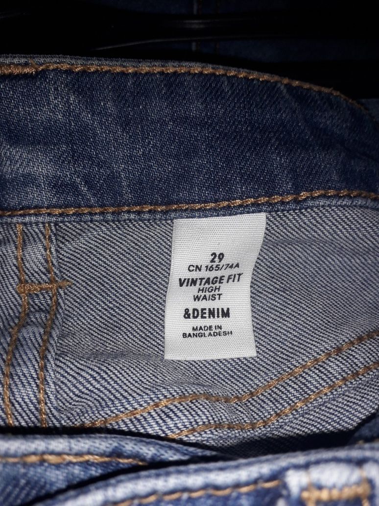 29 165/74 H&M męskie jeansy spodnie