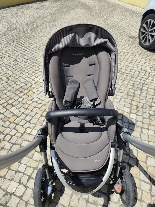 Carrinho de bebe com ovo