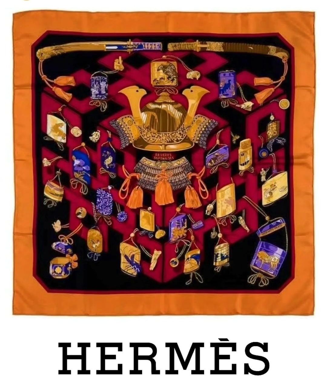 Оригінальний платок Hermes