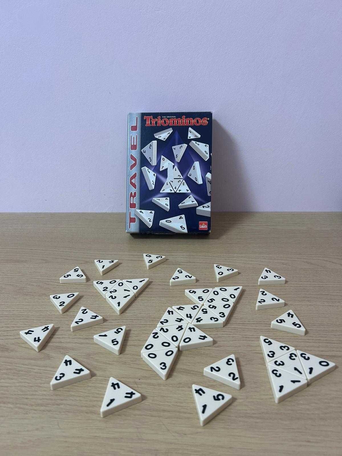 Triominos, jogo de tabuleiro (dominó)