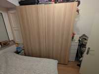 roupeiro PAX e portas HASVIK ikea 200x58x236 cm