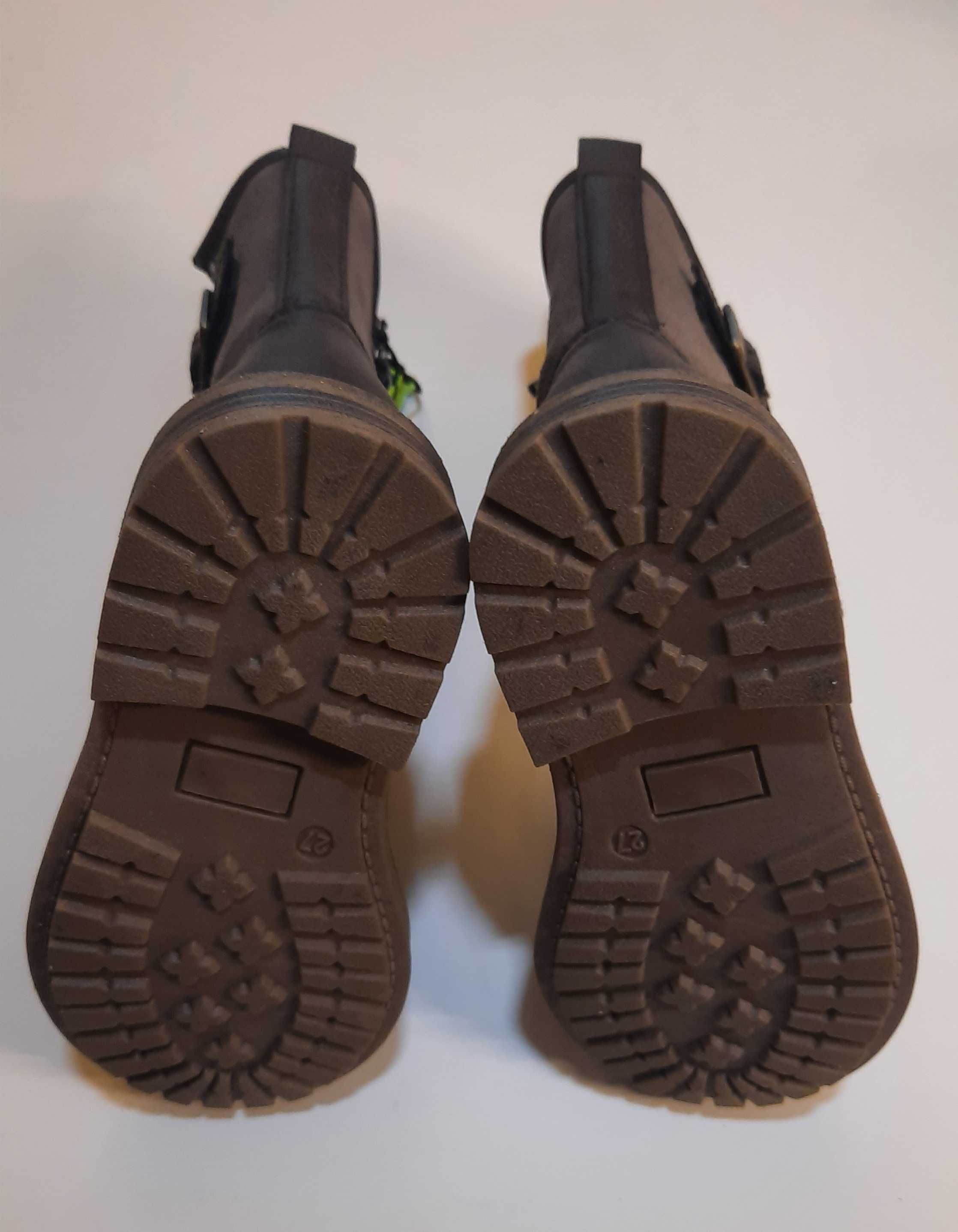 Новые демисезонные сапоги Lurchi, деми ботинки, замша и PU, 25 и 27