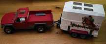 Schleich Pick-up do przewozu koni schleich