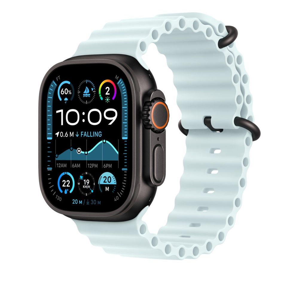 Оригінальний ремінець Ocean Band 49mm для Apple Watch Ultra 2 Black
