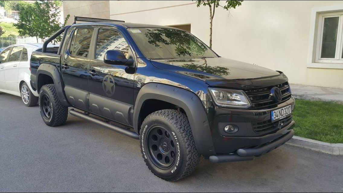 Nadkola poszerzenia nadkoli błotników VW Amarok