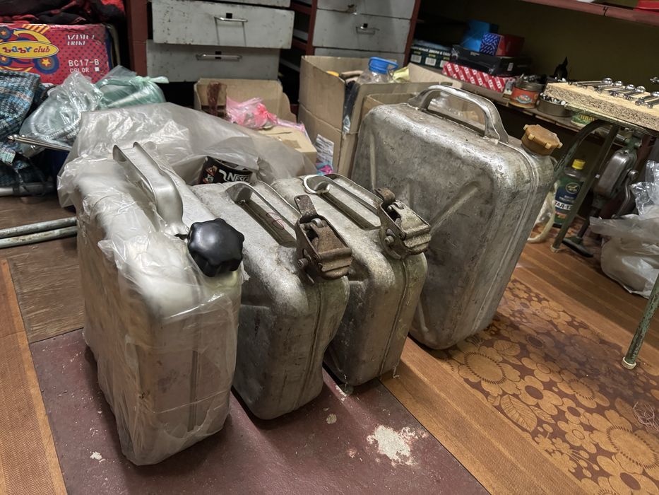 Канистры советского качества металлические, 20л, 10л алюминиевые