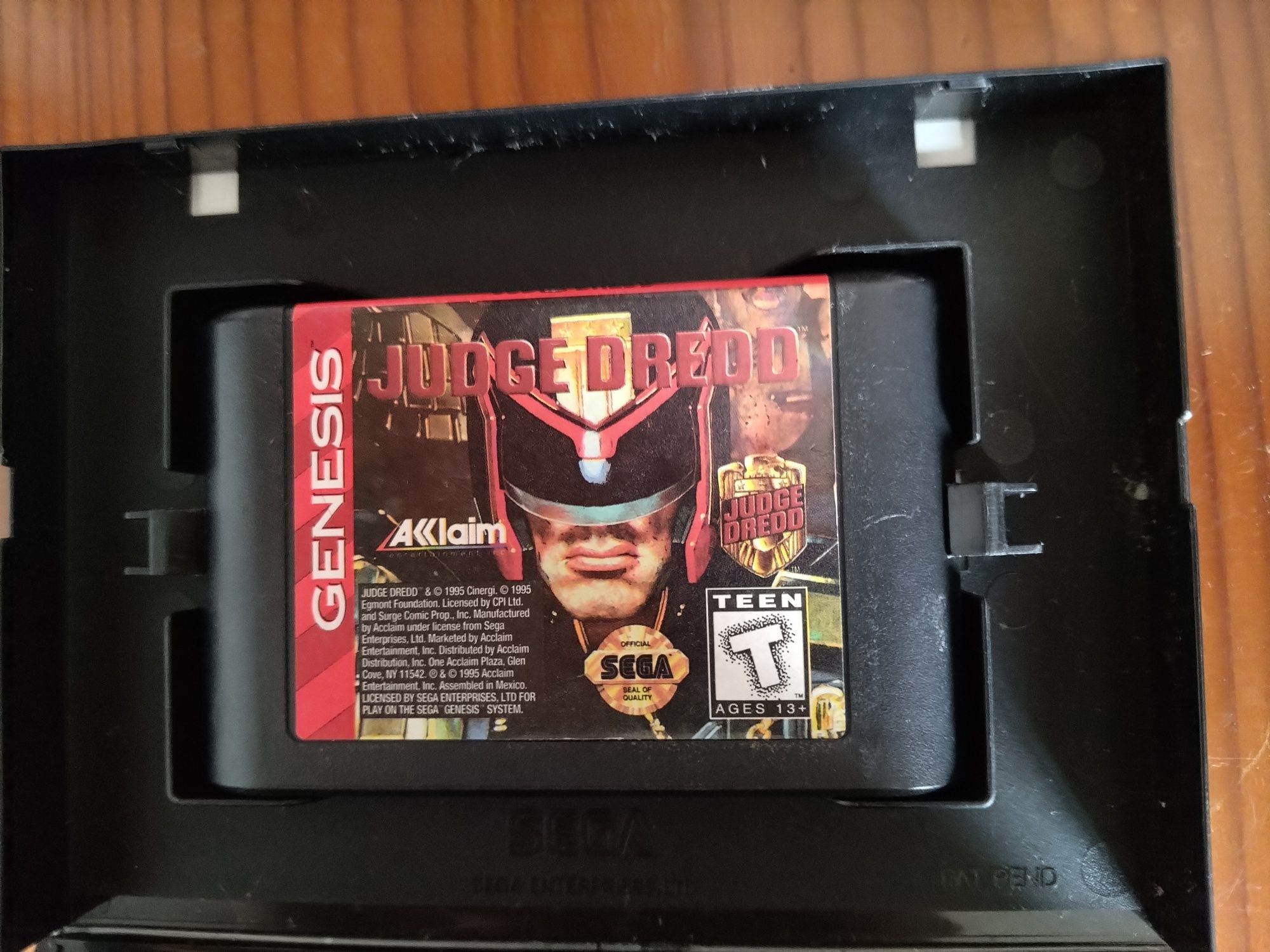 Jogo Judge Dredd Mega Drive