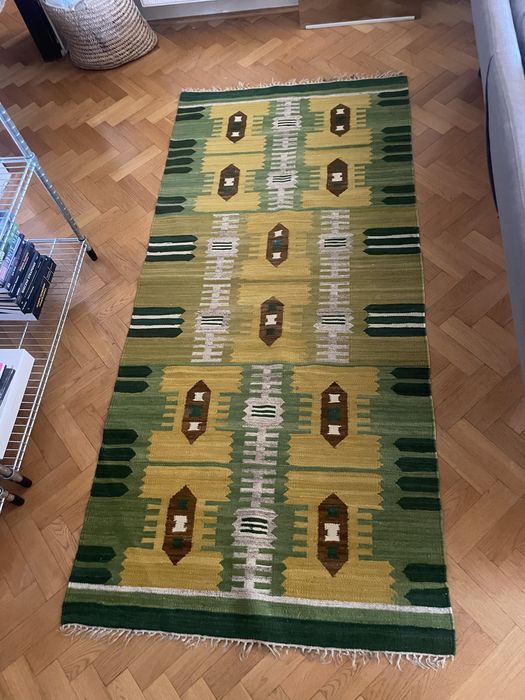 Welniany kilim 220x97