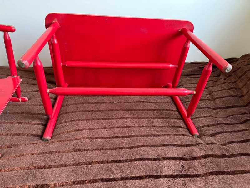 Stolik i krzesełko Karin Mobring "Anna" Ikea lata 60 - vintage design